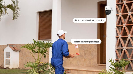 H.View AI Human Detect Security Camera Security Cameras  