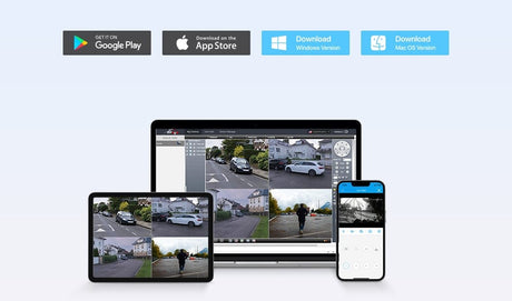 H.View AI Human Detect Security Camera Security Cameras  