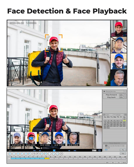 H.View AI Human Detect Security Camera Security Cameras  