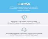 H.View AI Human Detect Security Camera Security Cameras  BushLine