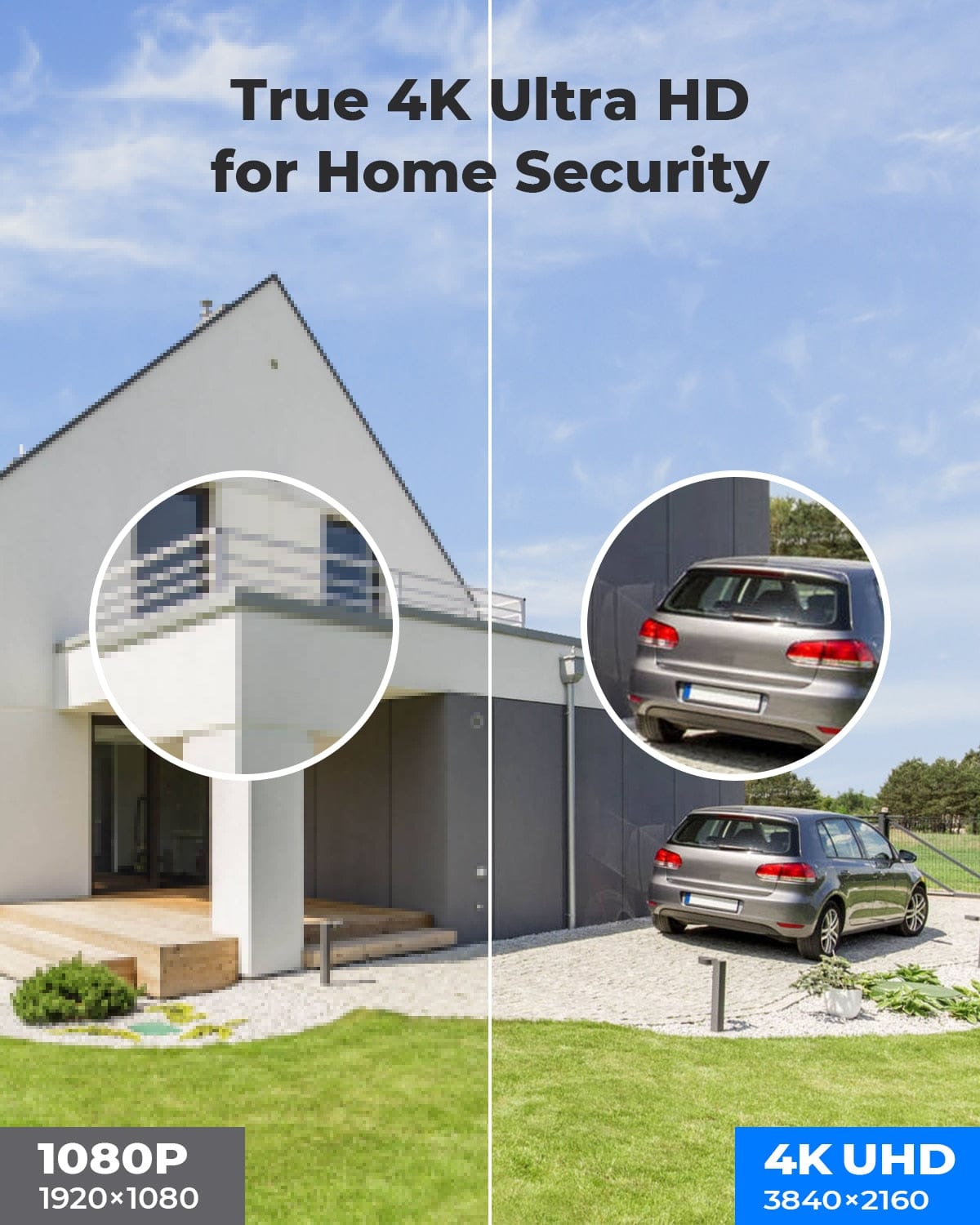 H.View AI Human Detect Security Camera Security Cameras  BushLine
