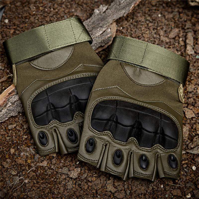 Hand Protection Half Finger Gloves army surplus  BushLine