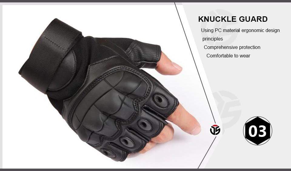 Hand Protection Half Finger Gloves army surplus  BushLine