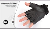 Hand Protection Half Finger Gloves army surplus  BushLine