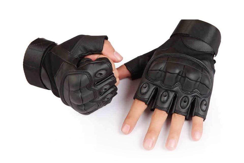Hand Protection Half Finger Gloves army surplus  BushLine