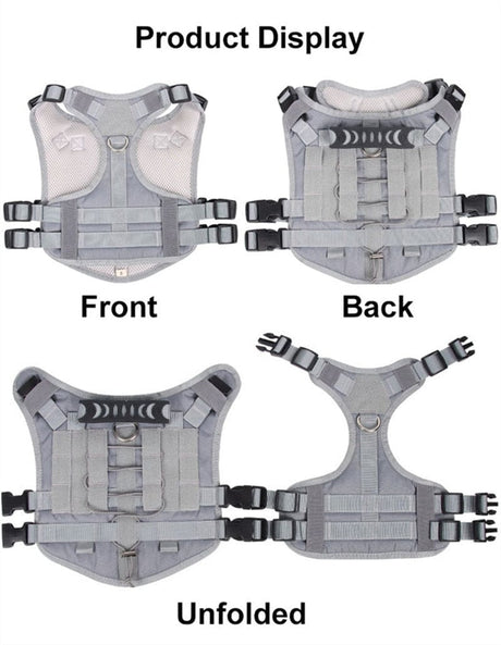 Harness Medium Large Dogs No Pull Quick Release Vest Dog Stuff  