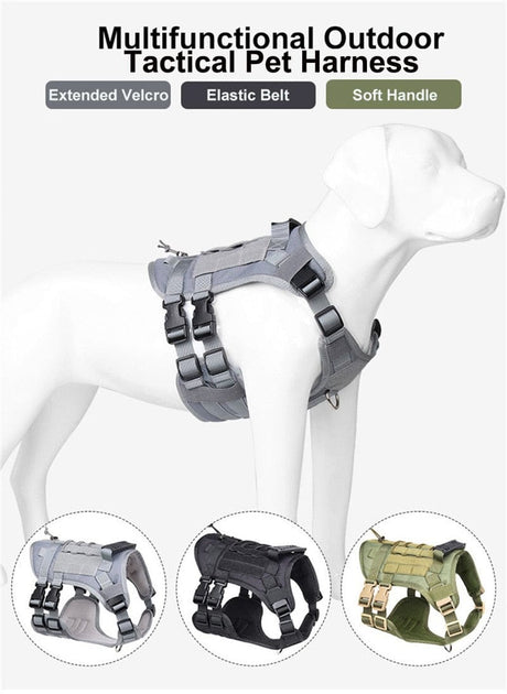 Harness Medium Large Dogs No Pull Quick Release Vest Dog Stuff  