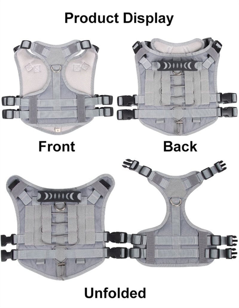 Harness Medium Large Dogs No Pull Quick Release Vest Dog Stuff  BushLine