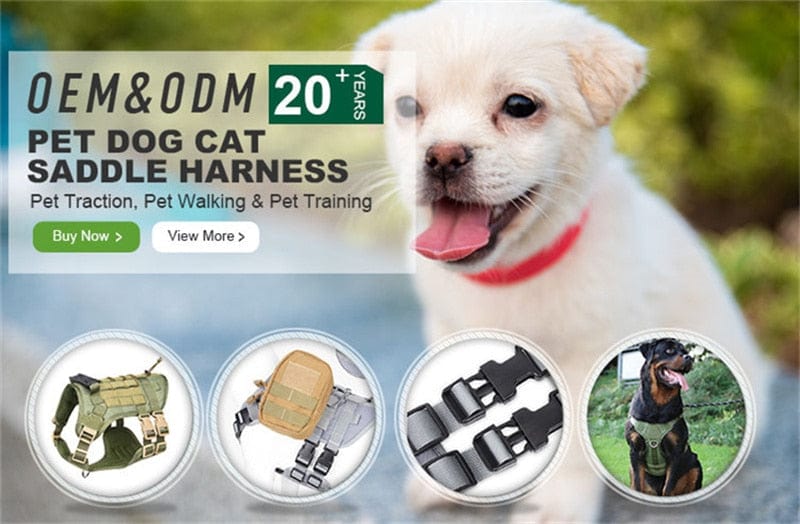 Harness Medium Large Dogs No Pull Quick Release Vest Dog Stuff  BushLine