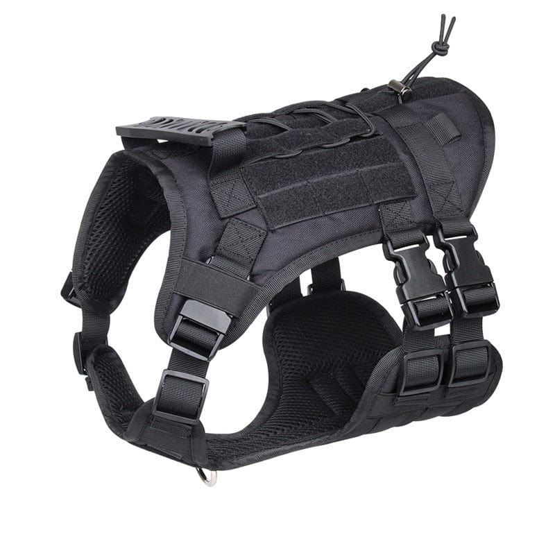 Harness Medium Large Dogs No Pull Quick Release Vest Dog Stuff BushLine Black S 52-70CM Chest