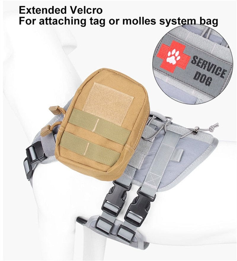Harness Medium Large Dogs No Pull Quick Release Vest Dog Stuff  BushLine