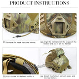 Helmet Covers Camouflage 3 Colours 2023 Helmet & Pack Accessories  