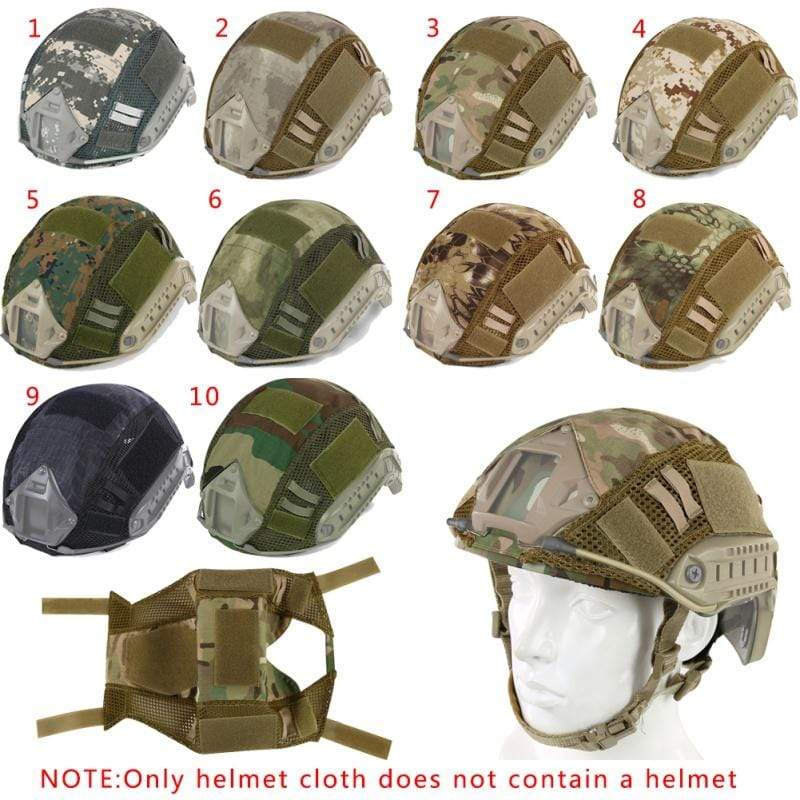 Helmet Covers Camouflage 3 Colours 2023 Helmet & Pack Accessories  BushLine