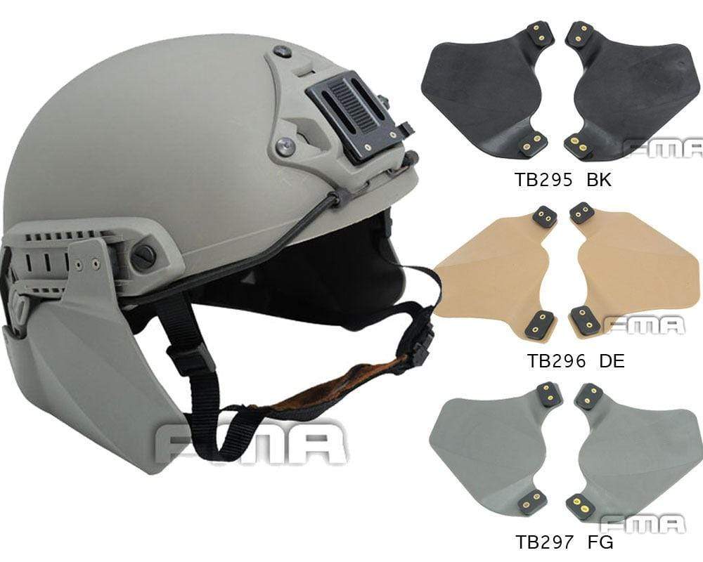 Helmet Side Cover Ear & Neck Protection Helmet & Pack Accessories  BushLine