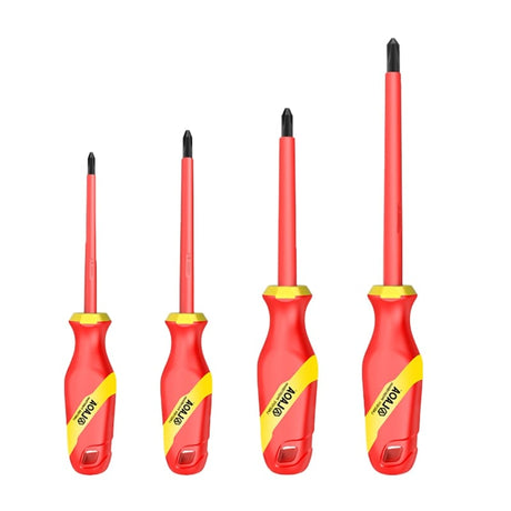 Insulated Electrical Screwdriver Set electrical supplys BushLine 4Pcs Phillips Head