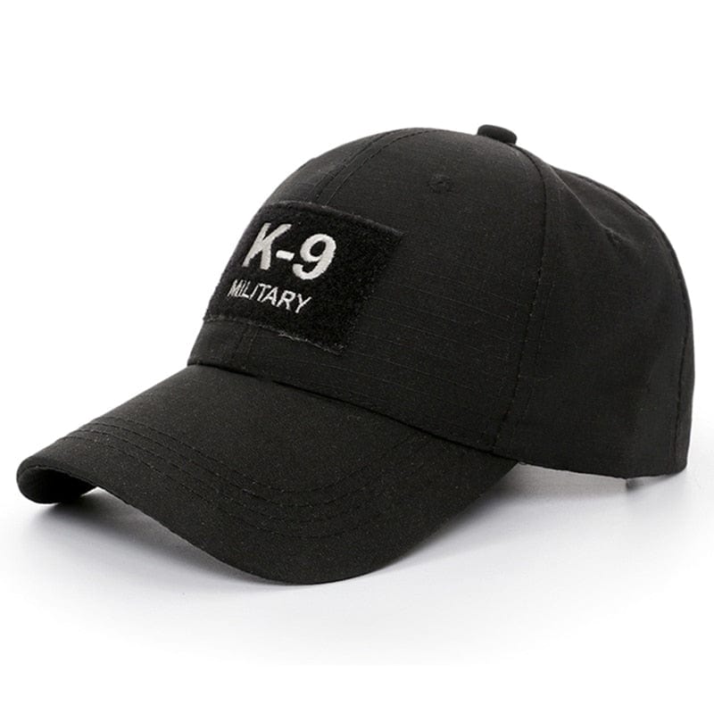 K9 Service Dog Operator Cap Hats BushLine Black 54-60cm