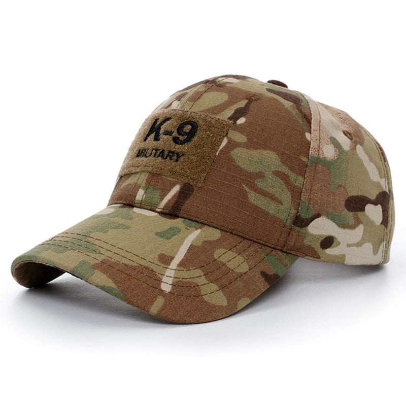K9 Service Dog Operator Cap Hats BushLine Cam 54-60cm