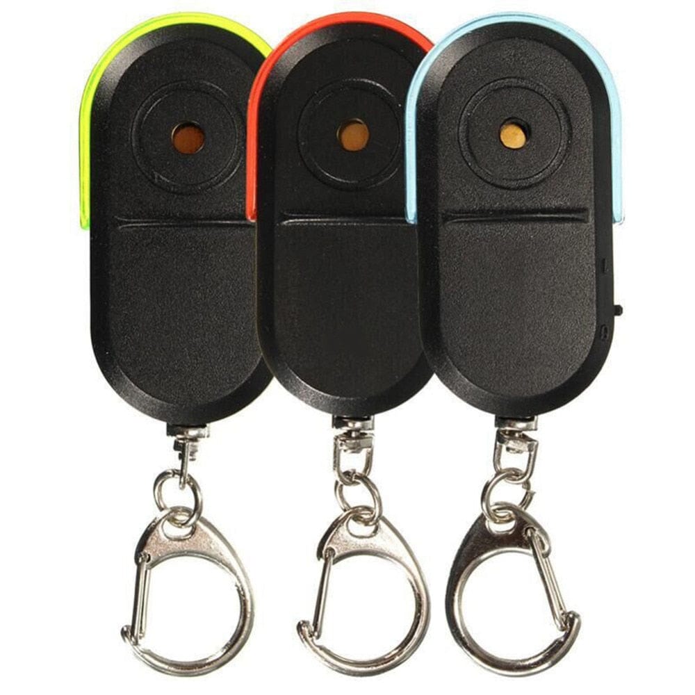 Key Finder Locator Whistle Sound With LED Light Security & Safety  