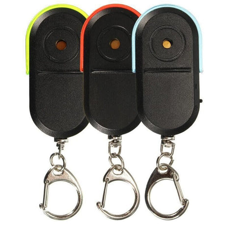 Key Finder Locator Whistle Sound With LED Light Security & Safety  