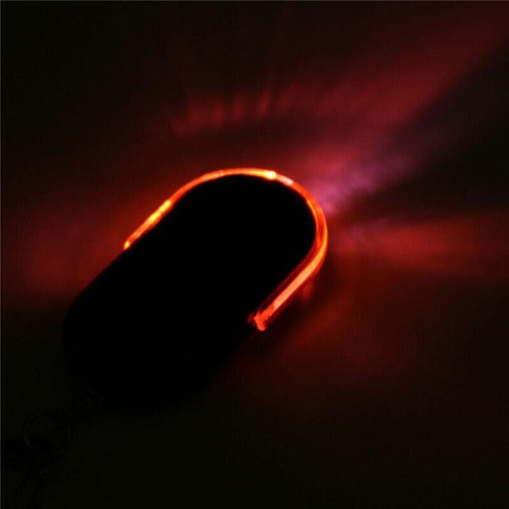 Key Finder Locator Whistle Sound With LED Light Security & Safety BushLine Red