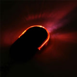 Key Finder Locator Whistle Sound With LED Light Security & Safety BushLine Red