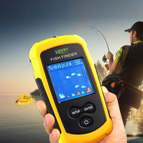 LUCKY Fish Finder 7 models Wireless Sonar marine  BushLine