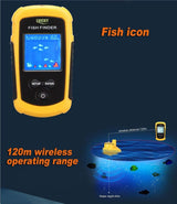 LUCKY Fish Finder 7 models Wireless Sonar marine  BushLine