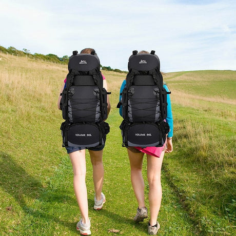 Large Hiking Camping Backpack 80ltr 90ltr BackPacks  BushLine