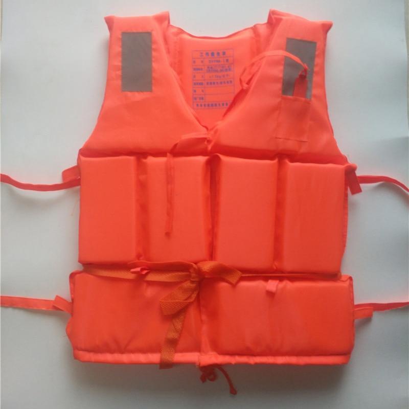 Life Jacket Kids & Adults sizes marine BushLine Kids 47cm 32cm orange