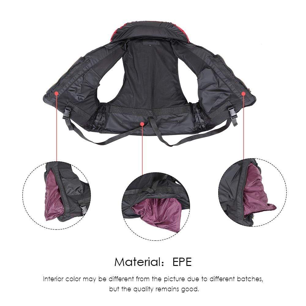 Life Jacket Survival Vest - Pockets marine  BushLine