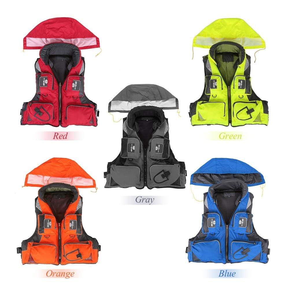 Life Jacket Survival Vest - Pockets marine  BushLine