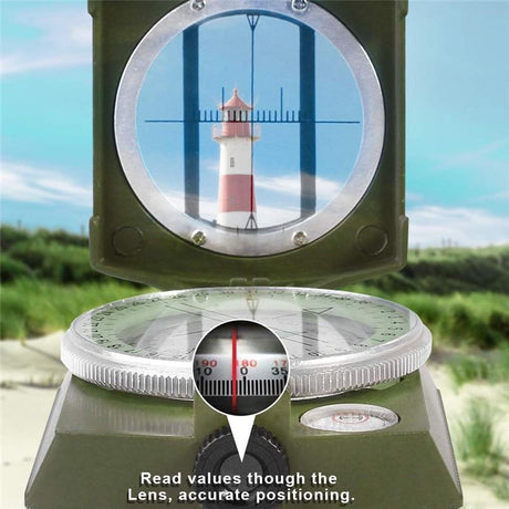 Luminous Survival Navigation Compass survival  BushLine