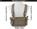 MOLLE Chest Rig Vest Flatpack Tactical Backpack BackPacks  