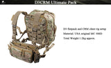 MOLLE Chest Rig Vest Flatpack Tactical Backpack BackPacks  