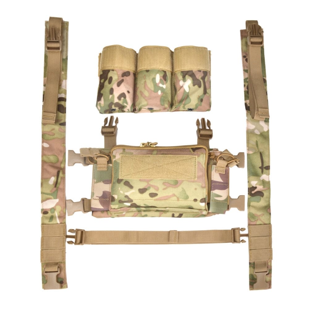 MOLLE Chest Rig Vest Flatpack Tactical Backpack BackPacks  BushLine