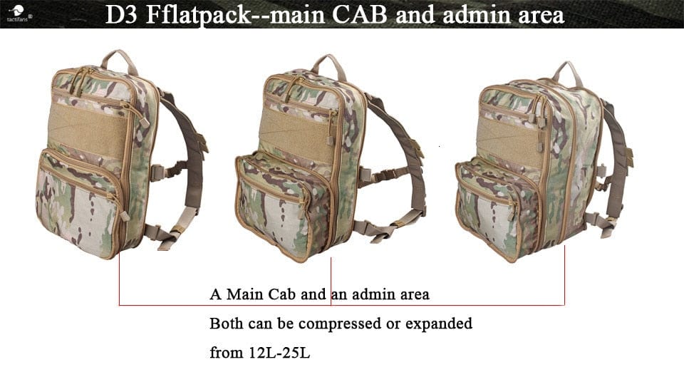 MOLLE Chest Rig Vest Flatpack Tactical Backpack BackPacks  BushLine