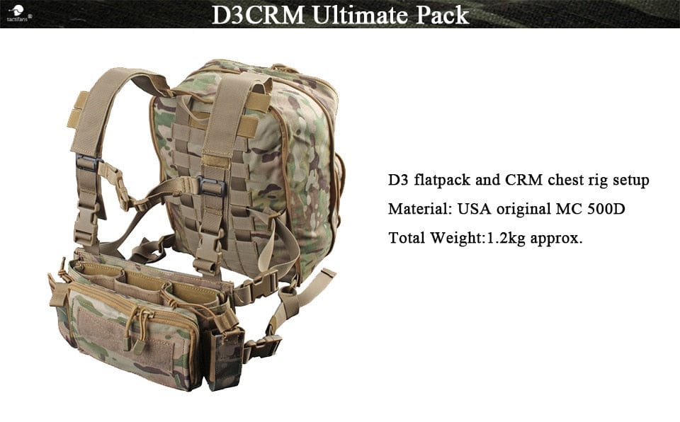 MOLLE Chest Rig Vest Flatpack Tactical Backpack BackPacks  BushLine