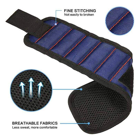 Magnetic Wristband screws nails parts Medium Cool Stuff  