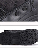 Mens Tactical Boots Breathable Leather & Mesh army surplus  BushLine
