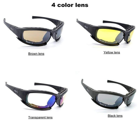 Military Polarized Sun Glasses Kit Optics  
