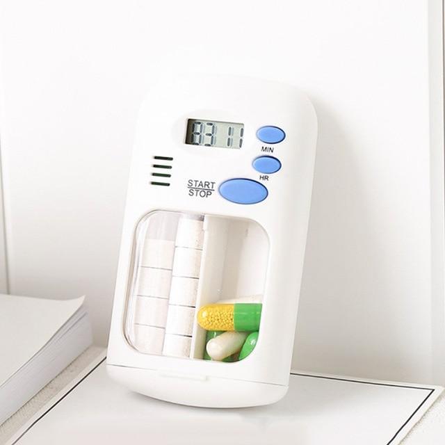 Mini Portable Pill Reminder Alarm Smart Technology BushLine Small First Aid Kit