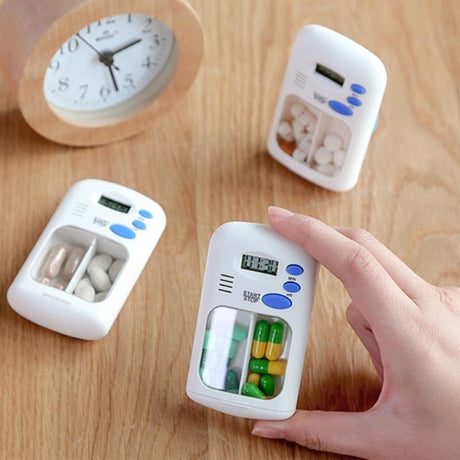 Mini Portable Pill Reminder Alarm Smart Technology  BushLine