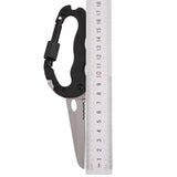 Multi-Tool Folding Knife Slotted Screwdriver 5 In 1 Carabiner Multi-tools  BushLine