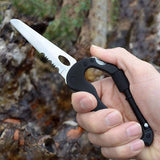 Multi-Tool Folding Knife Slotted Screwdriver 5 In 1 Carabiner Multi-tools  BushLine