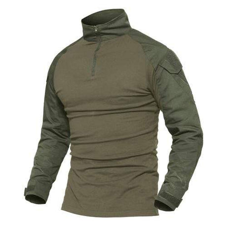 Multicam Military Men Long Sleeve Shirt tacticle clothing BushLine Army Green S