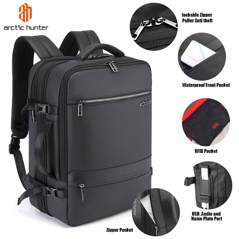 Multifunctional Smart Laptop Suitcase Backpack BackPacks  BushLine