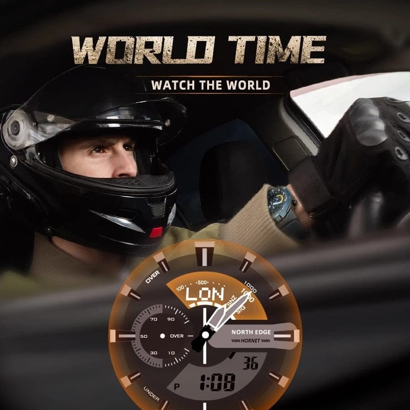 NORTH EDGE HORNET Speed Tracker Watchs  BushLine
