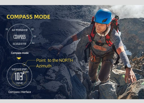 NORTH EDGE Scuba Diving Computer Watch Watchs  