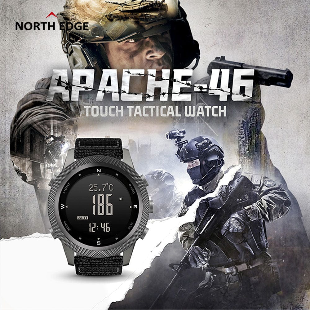 NORTH EDGE Smart Watch APACHE-46 Watchs  BushLine