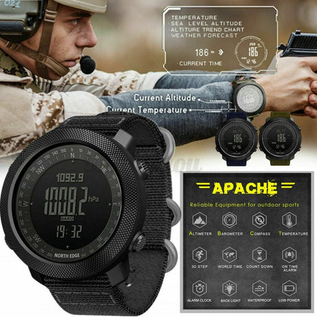 NORTH EDGE Smart Watch APACHE-46 Watchs  BushLine